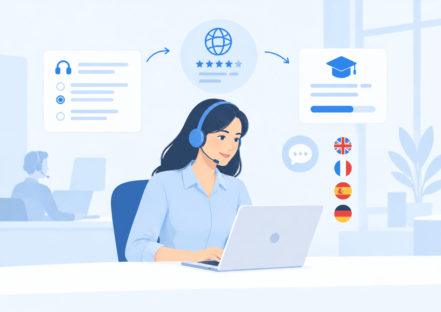 Language Assessment for BPOs: Recruiting and Training of Call Center Agents