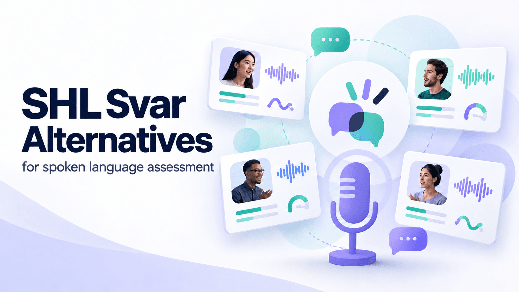 Les 4 meilleures alternatives à SHL SVAR pour évaluer l'expression orale